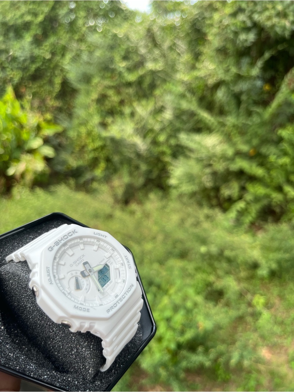 Casio White Resin G-Shock Sport Watch